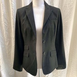 Banana Republic Woman's Blazer, Charcoal Size 8